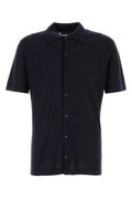 Men's Virgin Wool Shirt Navy