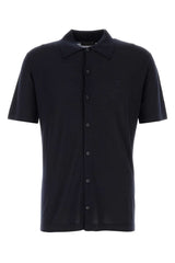 Men's Virgin Wool Shirt Navy