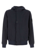 Men's Short Parka Jacket Navy Strato