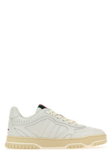 Women's White Leather Re-Web Sneakers Greatwhitegwgw Calf Skin