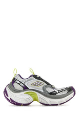 Women's Multicolor Mesh And Rubber 6xl Sneakers Whtgreyprplflye