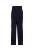 Women's Trent Trousers Navy Viscose