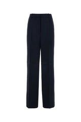 Women's Trent Trousers Navy Viscose