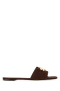 Women's Eleanor Slide Brown Suede