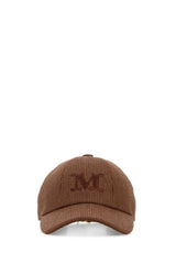 Women's Mxacircense Raffia Baseball Cap Brown Cotton Nylon Linen