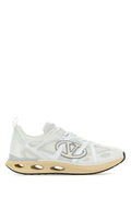 Men's Vlogo Leather And Mesh Sneaker White Calf