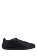 Men's Two-Tone Leather Y-3 X Mercedes Feroza Lo Sneakers Black