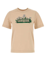 Women's Skin Pink Cotton T-Shirt Teacup Exterior
