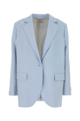 Women's Breasted Blazer Blue Blazers