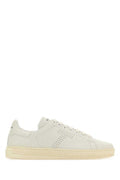 Men's White Leather Warwick Sneakers Buttercream