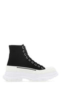 Men's Black Canvas Sack Sneakers 1070
