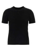 Women's Sunny T-Shirt Black Viscose Polyester