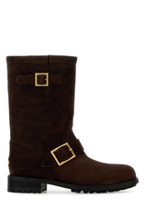 Women's Biker Mid Boot Brown