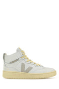 Women's White Leather V-95 Sneakers Extrawhitenatural