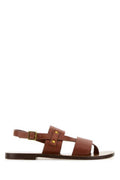 Women's Sandals Brown Leather