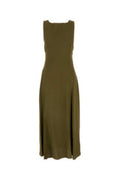 Women's Sable Dress Green Viscose