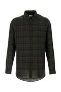 Men's Shirt Gray Cotton