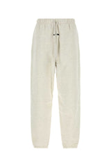 Men's Classic Joggers Beige Cotton Polyester