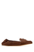 Women's Twin Ballerina Caramel Leather