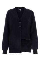 Women's Cashmere Cardigan Navy