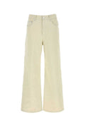 Men's Clyde Jeans Beige Cotton Organic