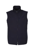 Men's Lightweight Sleeveless Vest Navy Nylon Vests