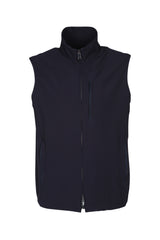 Men's Lightweight Sleeveless Vest Navy Nylon Vests