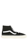 Unisex Black Canvas Sk8-Hi Sneakers Pxc1