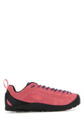 Women's Pink Suede Jasper Sneakers Lemonadeskipperblue
