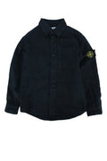 Boys' Linen Shirt Navy Lino