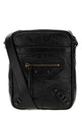 Men's Le City Crossbody Bag Black Lamb