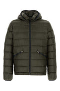 Men's Down Jacket Green Nylon