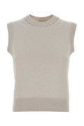 Women's Cashmere Vest Gray T-shirts