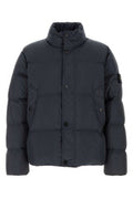 Men's Bomber Down Jacket Navy Fibra Poliammidica