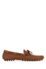Men's Caramel Leather Loafers Cognac Sneaker