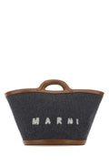Women's Tropicalia Tote Gray Leather
