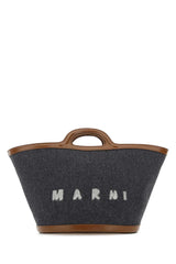 Women's Tropicalia Tote Gray Leather
