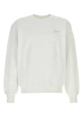Men's Signature Sweatshirt White Cotton Sweater
