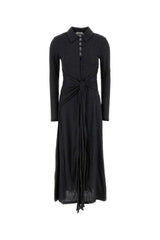 Women's Jersey Dress Gray Cotton Modal