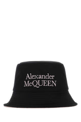 Men's Nylon Reversible Bucket Hat Black
