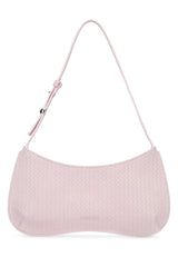 Women's Le Bisou Shoulder Bag Pink Cotton Principal Calf