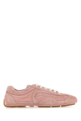 Women's Pink Suede And Re-Nylon Montecarlo Re-Edition 2005 Sneakers Pesco