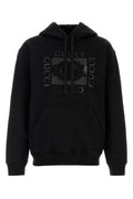 Men's Logo-Printed Cotton Sweatshirt Black Sweater