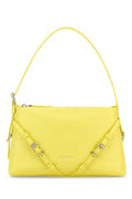Women's Shoulder Bag Yellow Calf