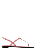 Women's Sandals Pink Leather