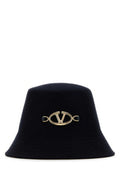 Women's Bucket Wool Felt Hat Navy