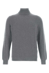 Men's Persia Sweater Gray Cashmere