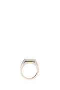 Women's Silver Metal Carlo Ring Platinumblackcz Rings