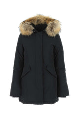 Women's Arctic Parka Black Cotton Polyamide Down Jackets