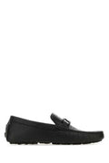 Men's Leather Diver Loafer Black